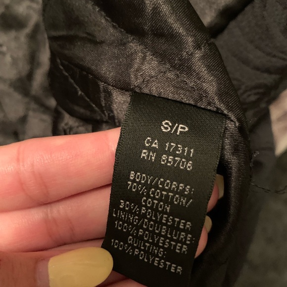 Buffalo David Bitton Black Floral Coat - Picture 6 of 7